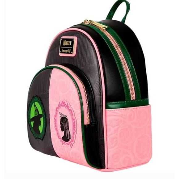 Loungefly Wicked Glinda And Elphaba Mini Backpack | NWT main image 6